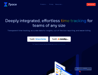 7pace.com screenshot