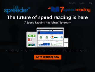 7speedreading.com screenshot