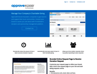 Donation Management Software: ApproveForGood