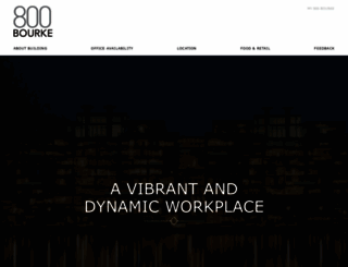 800bourkestreet.com.au screenshot