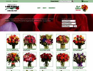 800florals.com screenshot