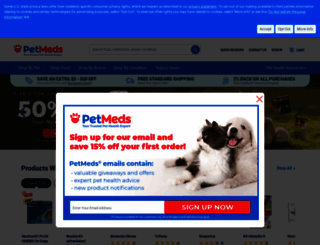 800petmeds.com screenshot