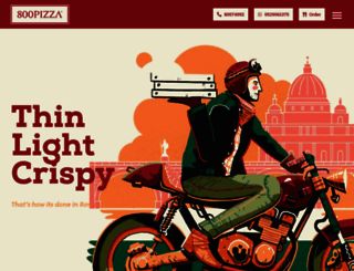 800pizza.com screenshot