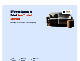 800storagedubai.com screenshot