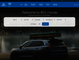 802honda.com screenshot