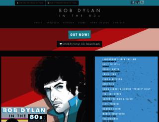 80sdylan.com screenshot