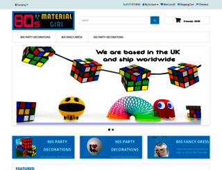 80smaterialgirl.co.uk screenshot