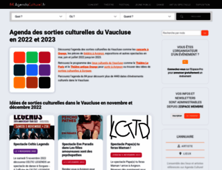 84.agendaculturel.fr screenshot