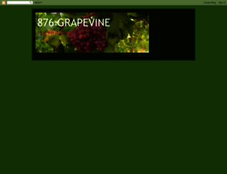 876grapevine.blogspot.com screenshot