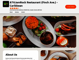 876jamrockrestaurant.com screenshot