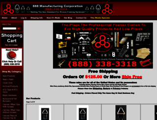 888mfgcorp.com screenshot