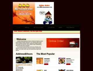 888restaurantames.menucities.com screenshot