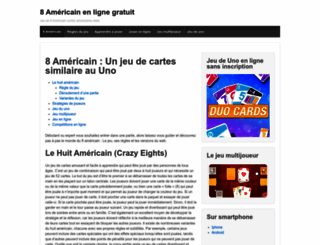 8americain.org screenshot