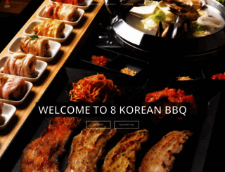 8koreanbbq.com screenshot