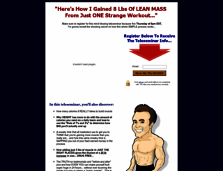 8lbsleanmass.com screenshot