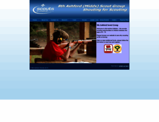 8thashfordscouts.co.uk screenshot