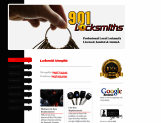 901-locksmith-memphis.com screenshot