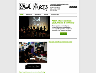 901arts.org screenshot