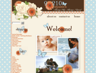 90210organics.com screenshot