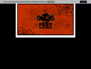90sfest.eventgenius.co.uk screenshot