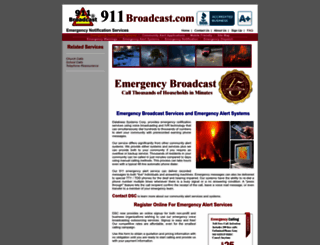 911broadcast.com screenshot