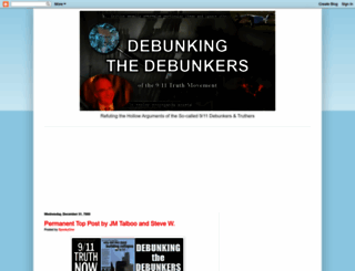 911debunkers.blogspot.com screenshot