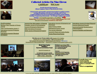 911experiments.org screenshot