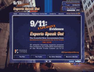 911expertsspeakout.org screenshot