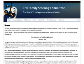 911independentcommission.org screenshot
