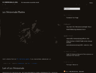 911memorials.org screenshot
