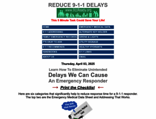 911ready.org screenshot