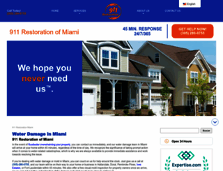 911restorationmiami.com screenshot