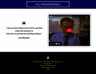 911transparency.com screenshot