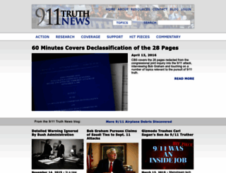 911truthnews.com screenshot