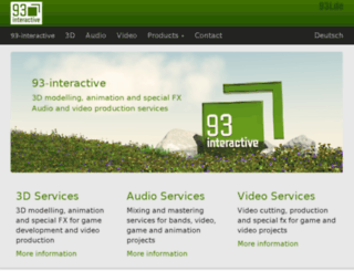 93-interactive.com screenshot