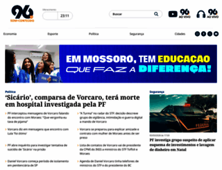 96fm.com.br screenshot