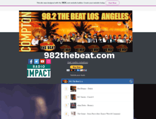 982thebeat.com screenshot