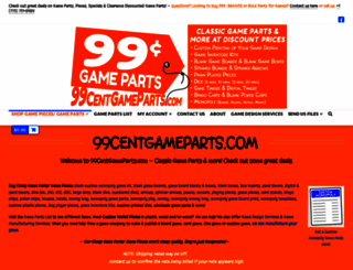 99centgameparts.com screenshot