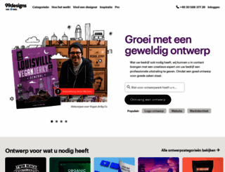 99designs.nl screenshot