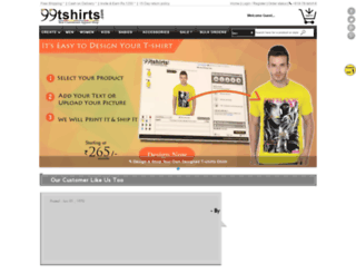 99tshirts.com screenshot