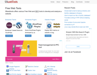 99webtools.com screenshot