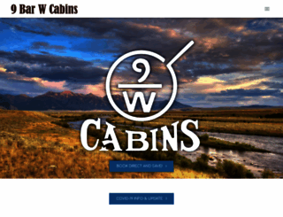 9barwcabins.com screenshot