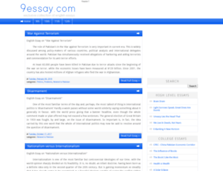9essay.com screenshot