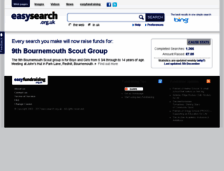 9thbournemouthscouts.easysearch.org.uk screenshot