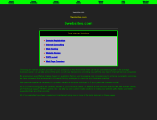 9websites.com screenshot