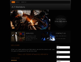 a-1weldors.com screenshot