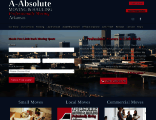 a-absolutemoving.com screenshot