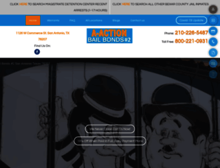 a-actionbailbonds.com screenshot