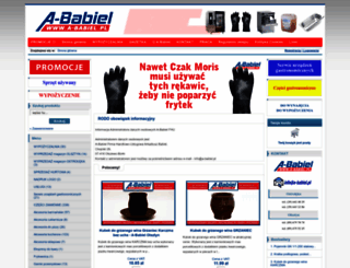 a-babiel.pl screenshot