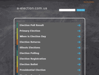 a-election.com.ua screenshot